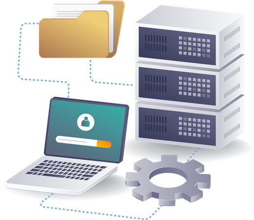 Network of Personal Data Servers  Illustration