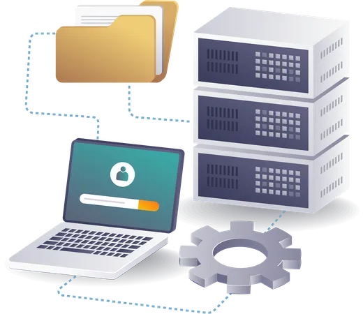 Network of Personal Data Servers  Illustration