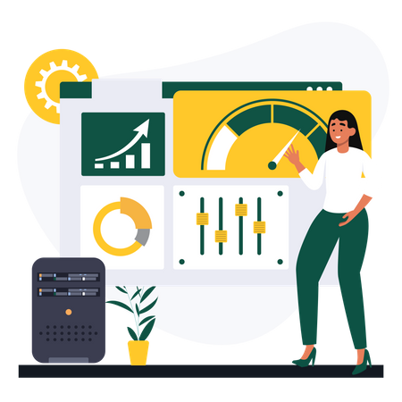 Network performance  Illustration