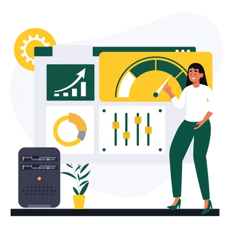 Network performance  Illustration