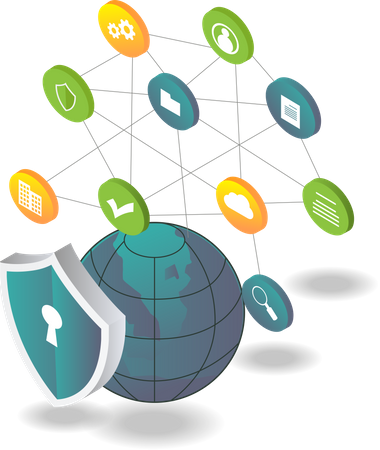 Network Protection Illustration