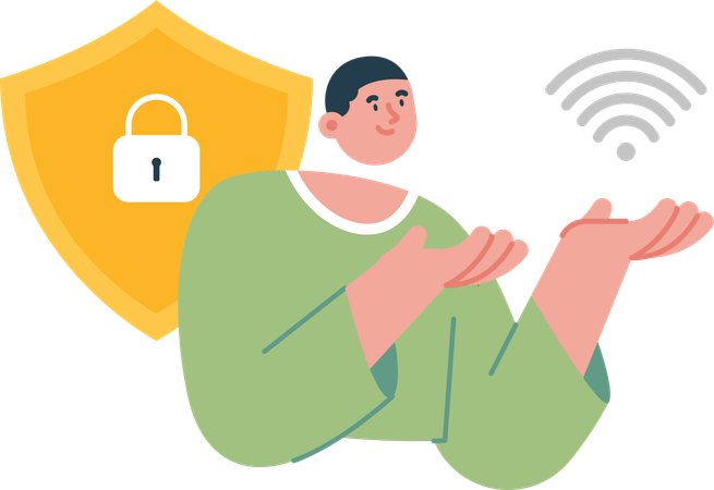 Network protection  Illustration