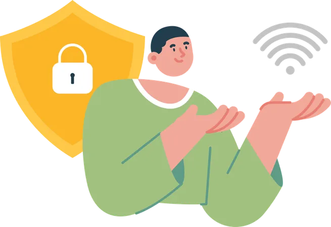 Network protection  Illustration