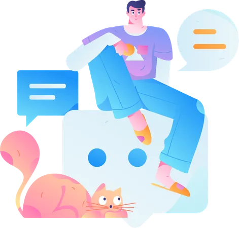 Network Relationship  Illustration