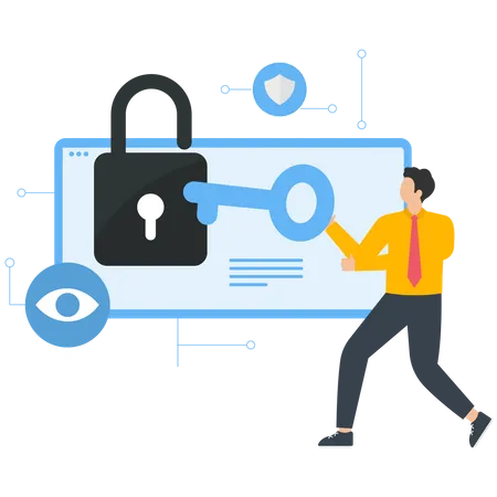 Network Security  イラスト