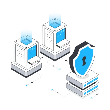 Network security  Illustration