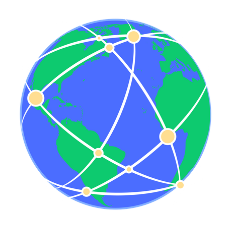 Networking Illustration