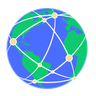 network model illustration svg