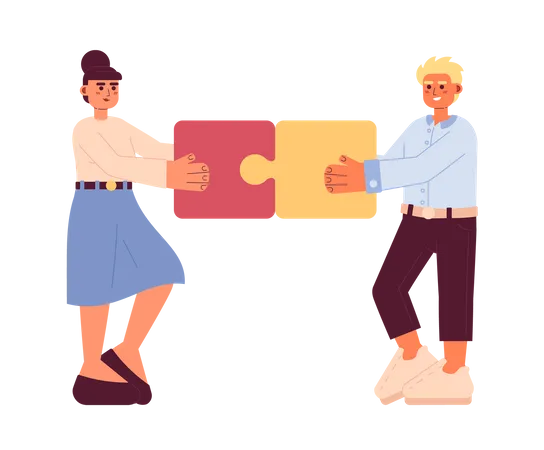 Networking business people Illustration