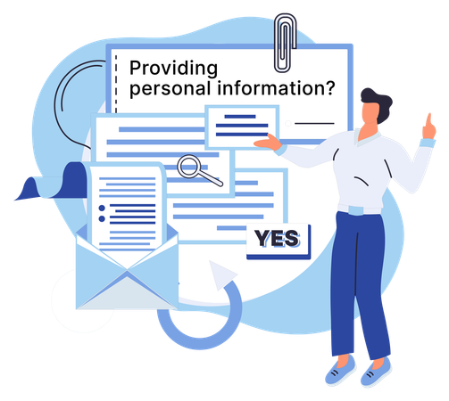 Networks must be safe for users to access internet securely and protect their identity  Illustration