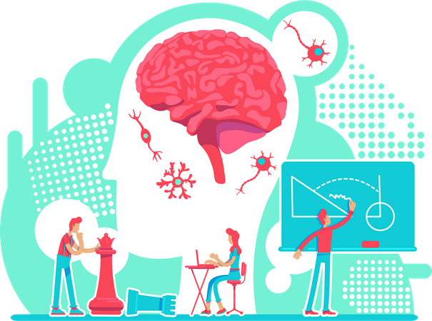 Neurology Illustration