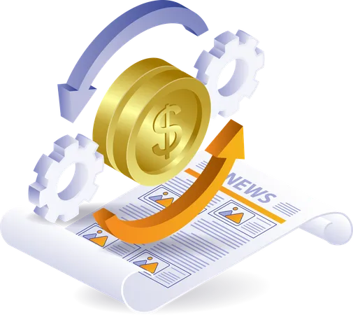 Aktuelle Informationen zu Finanzierungsrunden  Illustration