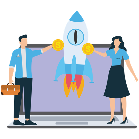 New business start up  Illustration
