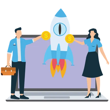 New business start up  Illustration