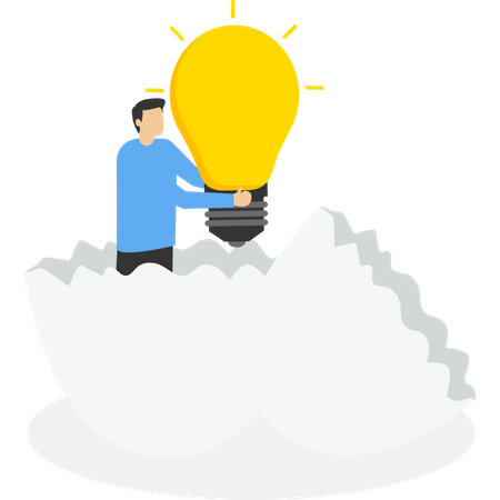 New creative ideas  Illustration