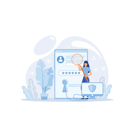 New User Registration  Illustration