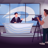news production illustration free download