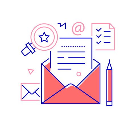 Newsletter  Illustration