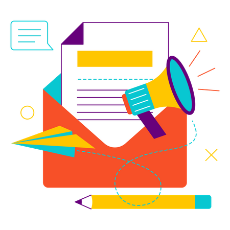 Newsletter  Illustration