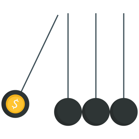 Newton's Cradle  Illustration