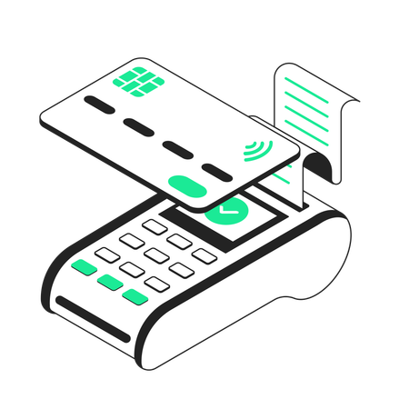 Nfc payment  Illustration