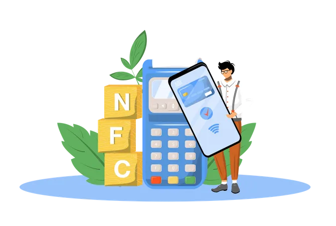 NFC Payment Illustration