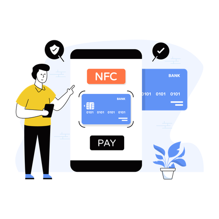 Nfc Technology  Illustration