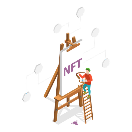 NFT  Illustration