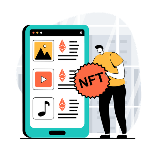 Application nft  Illustration