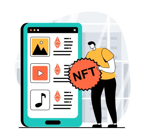 Application nft  Illustration