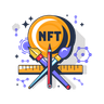 illustrations of nft maker