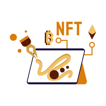 Nft creator  Illustration