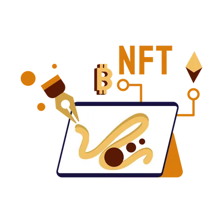 Nft creator  Illustration