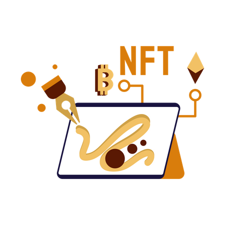 NFT-Ersteller  Illustration