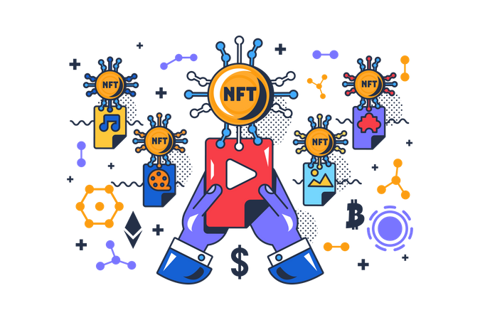 NFT File  Illustration