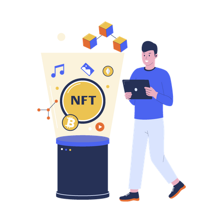 NFT  Illustration