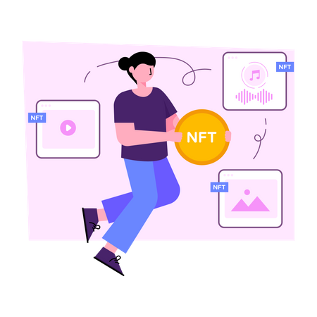 NFT  Illustration