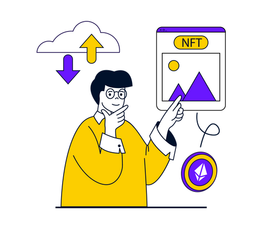 NFT Network Illustration
