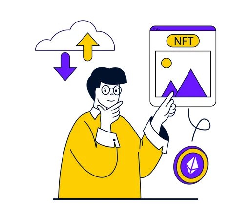 NFT Network Illustration