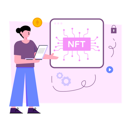 NFT Presentation Illustration