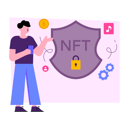 Nft Security Illustration