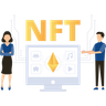 illustrations of nft website