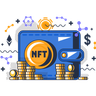 illustrations of nft wallet