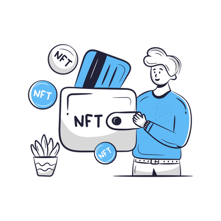 Nft Wallet  일러스트레이션