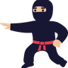 ninja training illustration