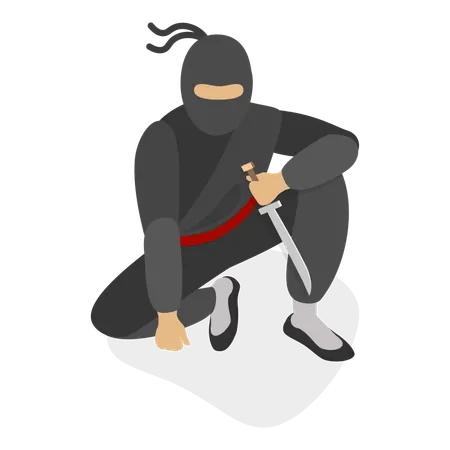 Ninja Warriors  Illustration