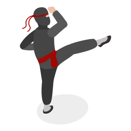 Ninja Warriors  Illustration