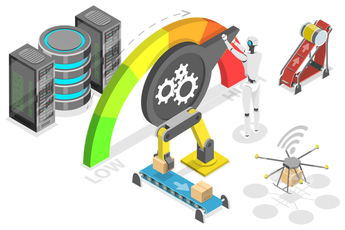 Niveau d'automatisation  Illustration