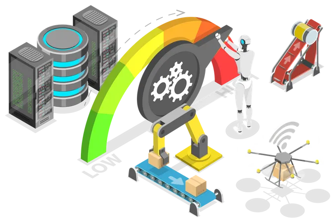 Niveau d'automatisation  Illustration