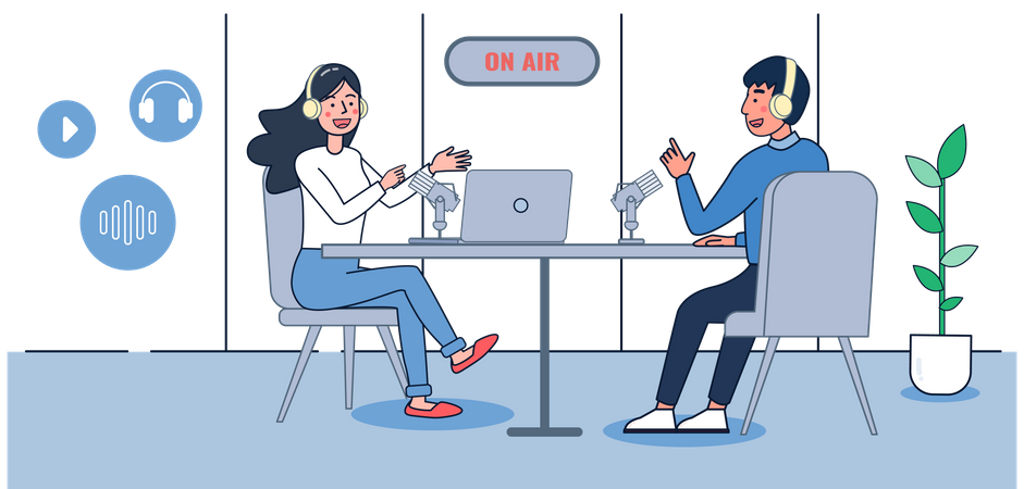 No ar  Ilustração